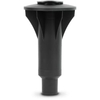 Brabantia Kunststoff-Bodenhülse 270246,  Durchmesser: Ø 50 cm,  Black