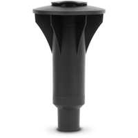 Brabantia Kunststoff-Bodenhülse 270246,  Durchmesser: Ø 50 cm,  Black