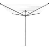 Brabantia Lift-O-Matic Wäschespinne,  50 Meter 310942,  Farbe: Metallic Grey