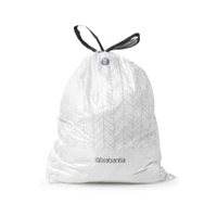 Brabantia (M) Müllbeutel Perfectfit,  60 Liter 126901,  1 Karton = 12 Packungen à 10 Stück