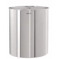 Brabantia Papierkorb,  7 Liter 181207,  Farbe: Brilliant Steel