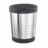 Brabantia Papierkorb "Conical",  5 Liter 364280,  Farbe: Brilliant Steel