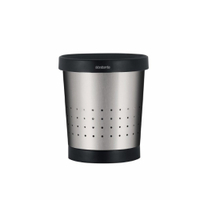 Brabantia Papierkorb "Conical",  5 Liter 364303,  Farbe: Matt Steel