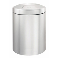 Brabantia Papierkorb Flame Guard,  7 Liter 378942,  Farbe: Matt Steel