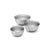 Brabantia Profile Rührschüssel Set,  3-teiig 363900,  1 Set,  Matt Steel / Black