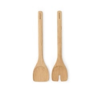 Brabantia Profile Salatbesteck,  aus Buchenholz,  2-teilig 260643,  1 Set