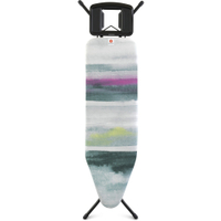 Brabantia Solide Streckmetall Bügeltisch,  Größe B 118340,  Motiv: Morning Breeze / Black