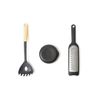 Brabantia TASTY+ Italienisches Kochset,  3-teilig 123283,  1 Set