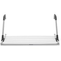 Brabantia Tür-Trockengestell,  4, 5 Meter 105241,  Farbe: Metallic Grey