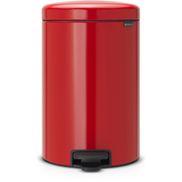 Brabantia Treteimer NEWICON,  20 Liter 11 18 60,  Farbe: Passion Red