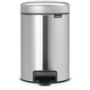 Brabantia Treteimer NEWICON,  3 Liter 11 32 22,  Farbe: Matt Steel