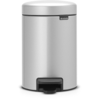 Brabantia Treteimer NEWICON,  3 Liter 11 32 60,  Farbe: Metallic Grey