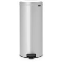 Brabantia Treteimer NEWICON,  30 Liter 11 44 65,  Farbe: Metallic Grey