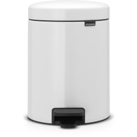 Brabantia Treteimer NEWICON,  5 Liter 11 20 65,  Farbe: White