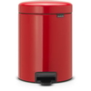 Brabantia Treteimer NEWICON,  5 Liter 11 20 89,  Farbe: Passion Red