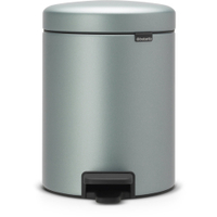 Brabantia Treteimer NEWICON,  5 Liter 11 29 42,  Farbe: Metallic Mint