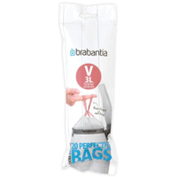 Brabantia (V) Müllbeutel,  3 Liter 11 65 82,  1 Rolle à 20 Stück