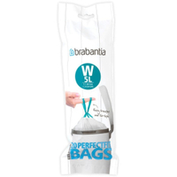 Brabantia (W) Müllbeutel,  5 Liter 11 66 81,  1 Rolle à 20 Stück