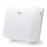 BulkySoft Spender für Jumbo MINI Toilettenpapier 01100,  Farbe: weiss-transparent