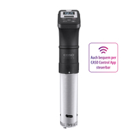 CASO SV 1200 Pro Smart SousVide Garer,  mit App-Steuerung 1327,  Maße (B x H x T): 7, 5 x 39 x 18 cm
