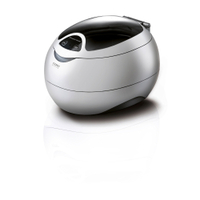 CASO UltraSonicClean - CD/DVD silber Ultraschall Reinigungsgerät 1510,  Maße (B x H x T): 12, 5 x 13 x 21 cm