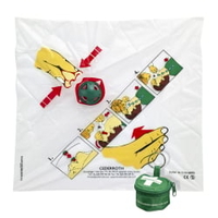 Cederroth Beatmungsmaske 1925,  1 Stück im Schlüsselanhänger,  Nylon grün