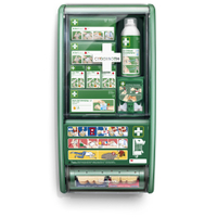 Cederroth Erste Hilfe Station 51011026,  Maße (B x H x T): 29 x 56 x 12 cm