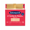 Cederroth Salvequick Textilpflaster XL 6470,  1 Box = 6 x 21 Stück