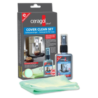 ceragol ultra Cover Clean Set Kaffeemaschinenreinigung A08018871,  50 ml Sprühflasche + 1 Microfasertuch