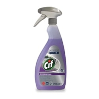 CIF Professional 2in1 Desinfektionsreiniger 100887666,  750 ml - Sprühflasche