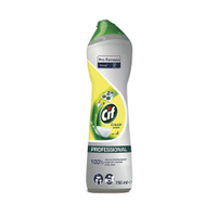 Cif Professional Scheuermilch,  Zitrus 101104134,  1 Karton = 8 Flaschen à 0, 75 Liter