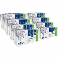 Cilan Toilettenpapier,  Tissue,  2-lagig 1 Paket = 8 Packungen à 8 Rollen = 64 Rollen