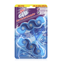 Cillit Bang 6in1 WC Reiniger,  Duft & Farbspüler 3116752,  1 Packung = 2x35 g,  Ozean Frische