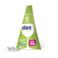 claro Alpensalz in der Pyramide für Spülmaschinen C030976 FP,  1 Packung = 1 kg