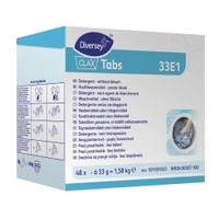 Clax Tabs Textilwaschtabletten 101101633,  1 Paket = 48 Tabs