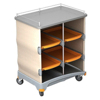 Cleankeeper Hotelwagen III - 1 Maße: 64 x 97, 5 x 116 cm