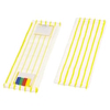 Cleankeeper Microfaser-Borstenmopp Breite: 50 cm,  Farbe: weiß/gelb
