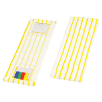 Cleankeeper Microfaser-Borstenmopp Breite: 50 cm,  Farbe: weiß/gelb