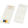 Cleankeeper Microfaser-Mopp mit Laschen Breite: 40 cm,  Farbe: weiß