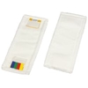 Cleankeeper Microfaser-Mopp mit Laschen Breite: 50 cm,  Farbe: weiß