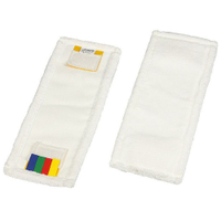 Cleankeeper Microfaser-Mopp mit Laschen Breite: 50 cm,  Farbe: weiß