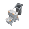 Cleankeeper Moppboxwagen TSMD-0003 inkl. Moppbehälter,  Eimer mit Deckel,  Halterahmen
