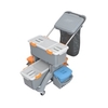 Cleankeeper Moppboxwagen TSMD-0006 inkl. Moppbehälter,  Eimer mit Deckeln,  Halterahmen mit Deckel