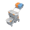 Cleankeeper Moppboxwagen TSMD-0009 inkl. Moppbehälter,  Eimer mit Deckel