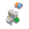 Cleankeeper Moppboxwagen TSMD-0010 inkl. Moppbehälter,  Eimer mit Deckel