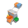 Cleankeeper Moppboxwagen TSMD-0020 inkl. Moppbehälter,  6 Eimer