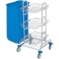 Cleankeeper Systemwagen 2,  verchromt 1 Stück