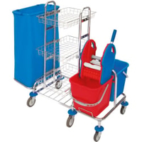 Cleankeeper Systemwagen 3,  verchromt 1 Stück