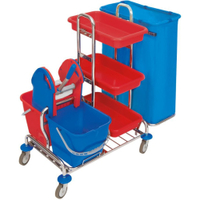Cleankeeper Systemwagen III - 1,  verchromt 1 Stück