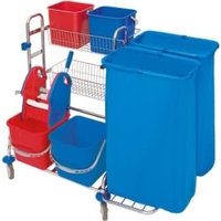 Cleankeeper Systemwagen III - 11,  verchromt 1 Stück